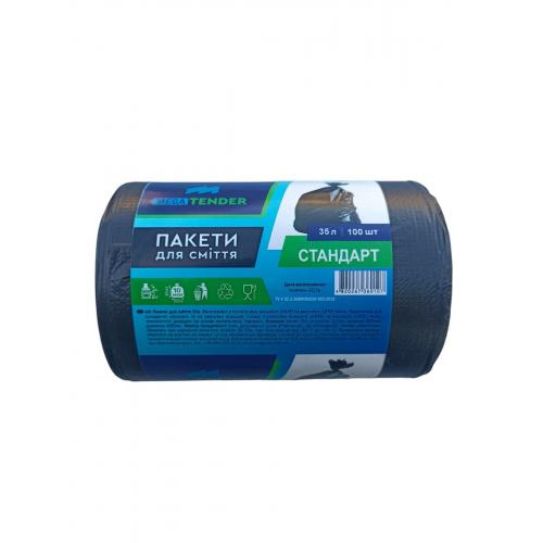 Пакеты для мусора Mega Tender Стандарт 35 л